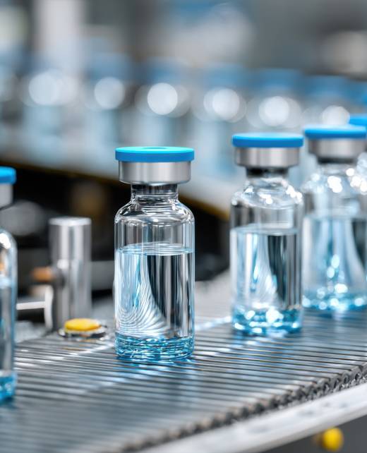 Impianto di produzione chimico-farmaceutico ad elevata igiene con componenti meccanici e linee automatizzate Casa del Cuscinetto Colombo